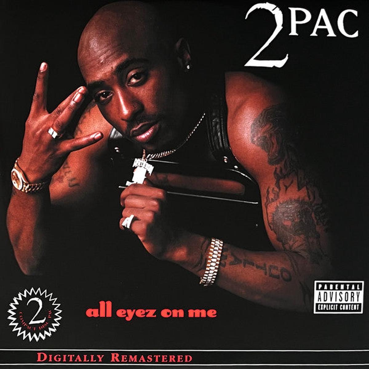 2Pac  All Eyez On Me (2001 reissue) 4LP