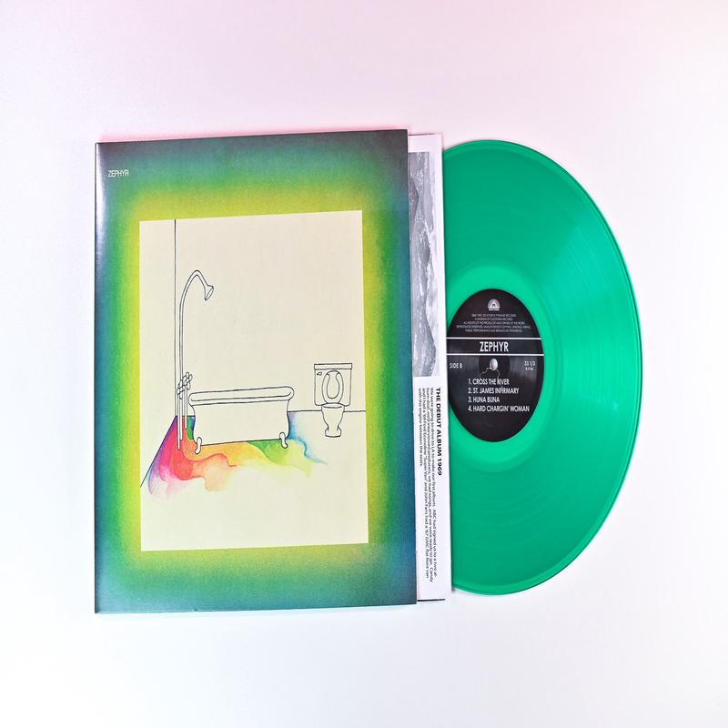 Zephyr - Zephyr on Purple Pyramid - Green Vinyl Reissue