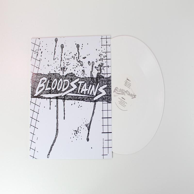 Bloodstains - Bloodstains Ltd. White Vinyl Reissue Self-released