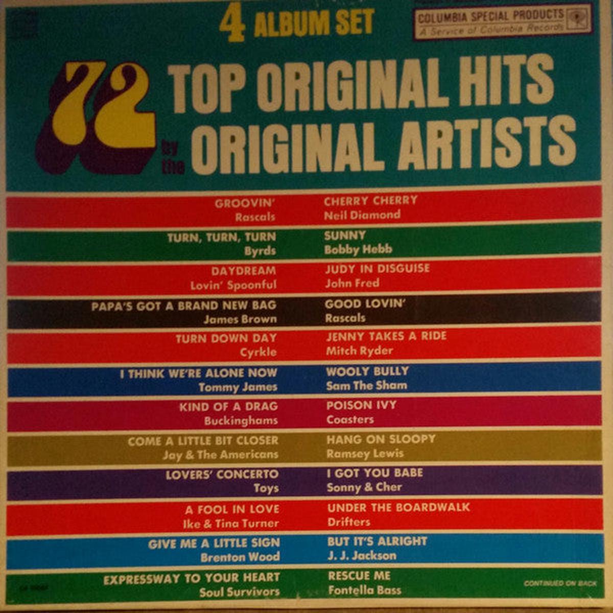 Various - 72 Original Hits