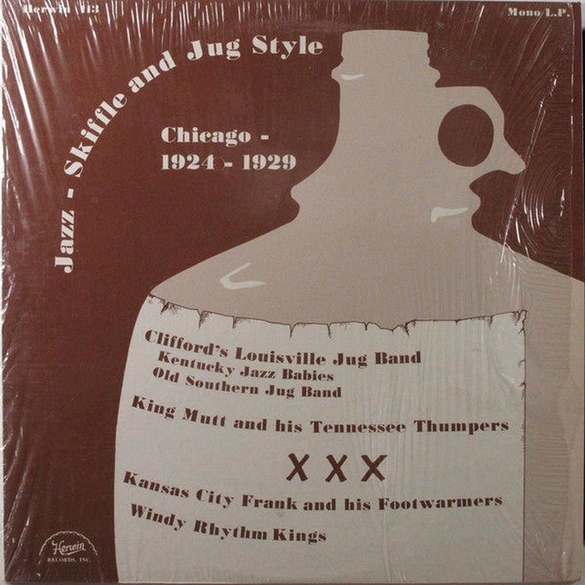 Various  Jazz Skiffle And Jug Style Chicago 1924-1929 LP