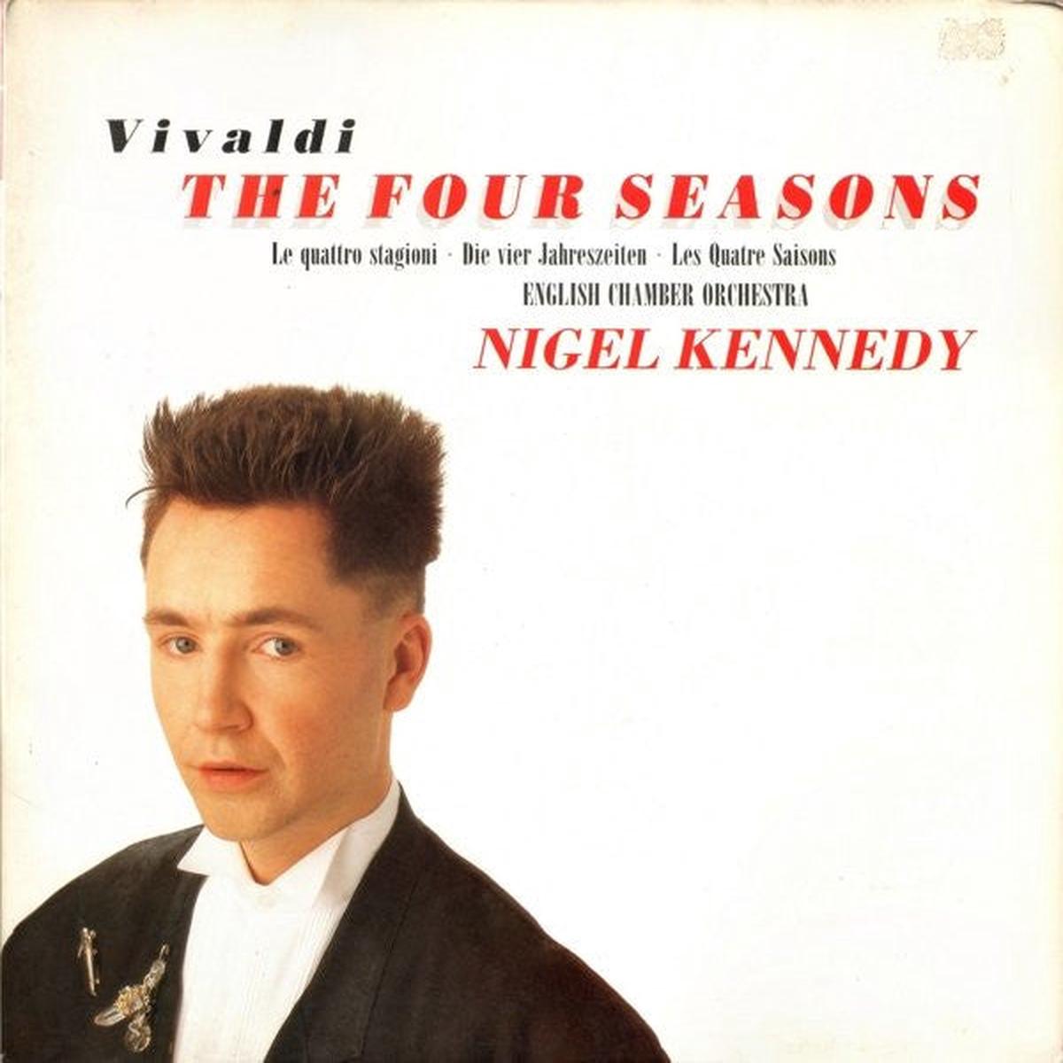Vivaldi, Nigel Kennedy, English Chamber Orchestra The Four Seasons / Le Quattro Stagioni / Die Vier Jahreszeiten / Les Quatre Saisons LP