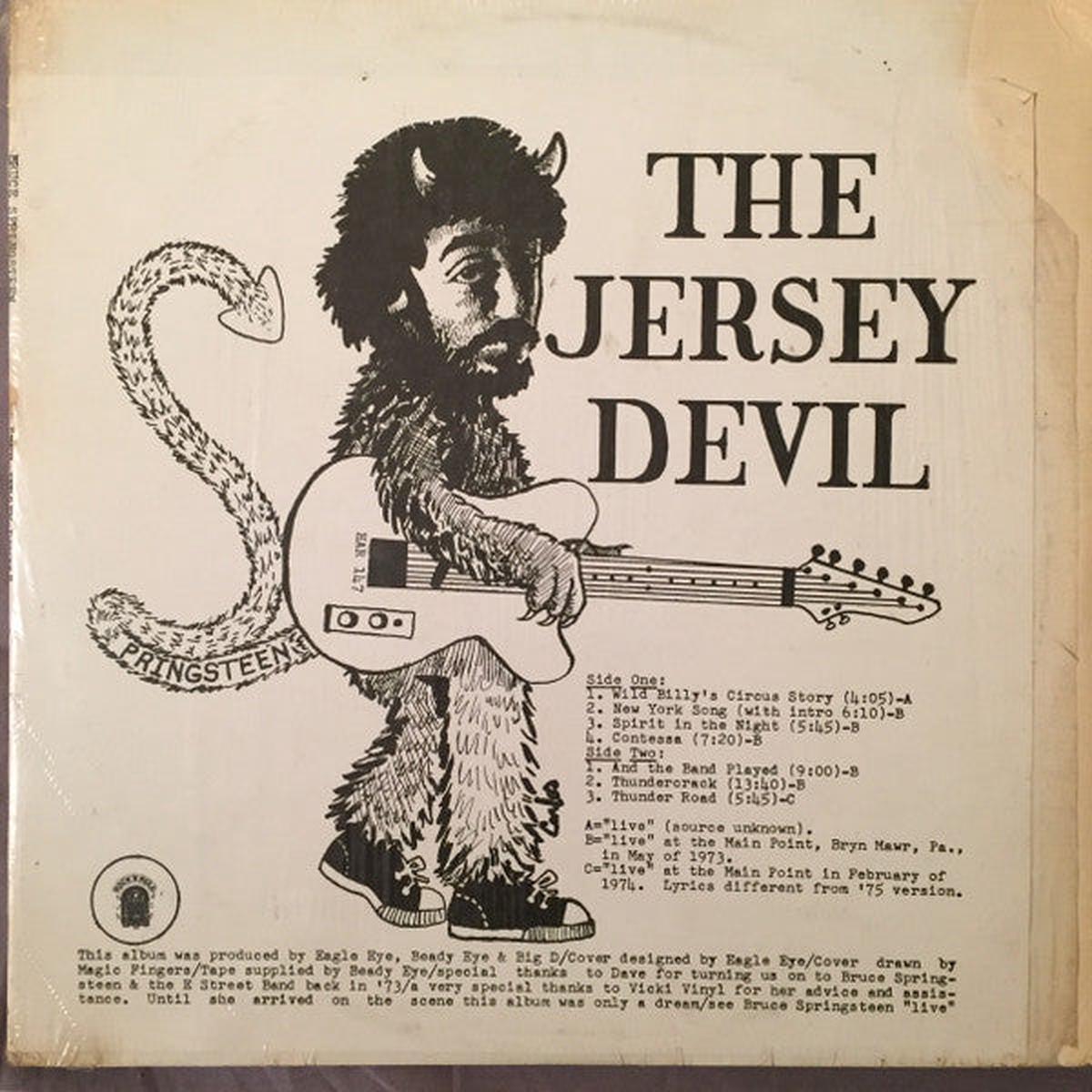 Bruce Springsteen  The Jersey Devil LP