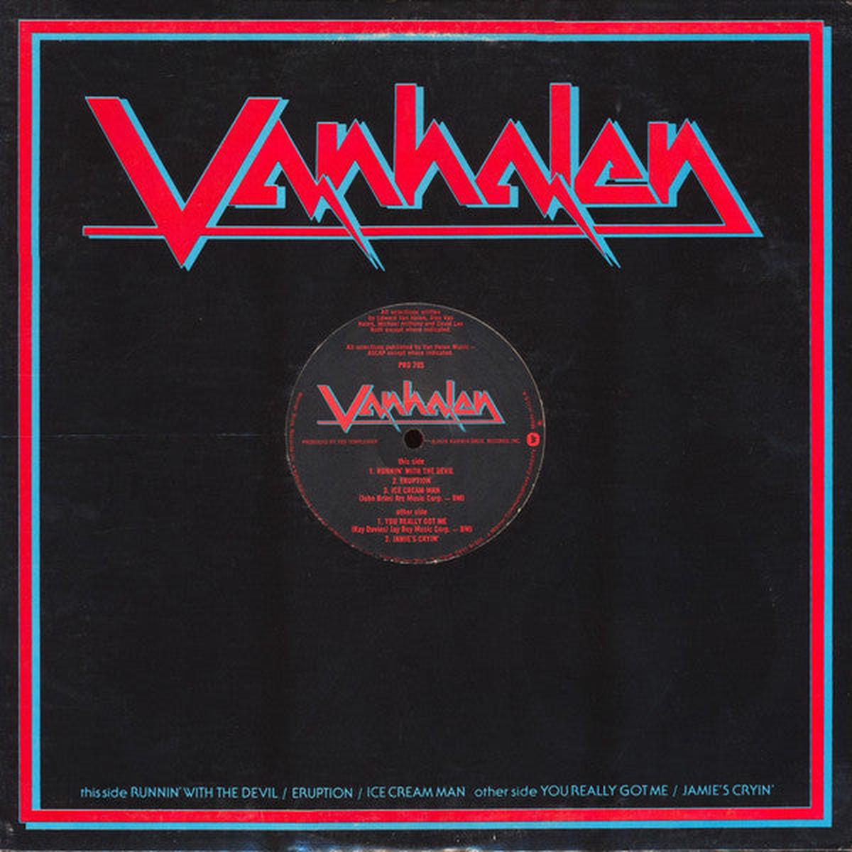 Van Halen  Runnin' With The Devil LP