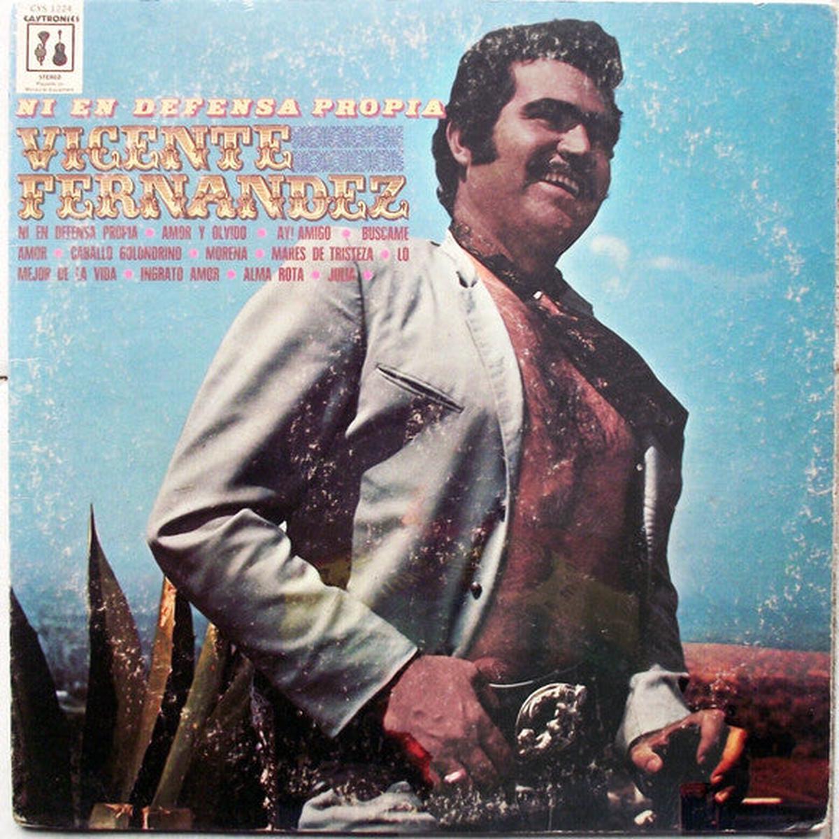 Vicente Fernandez  Ni En Defensa Propia