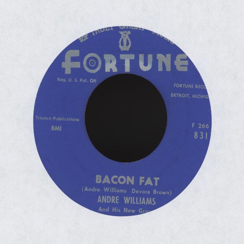 Andre Williams & His New Group - Bacon Fat on Fortune R&B 45