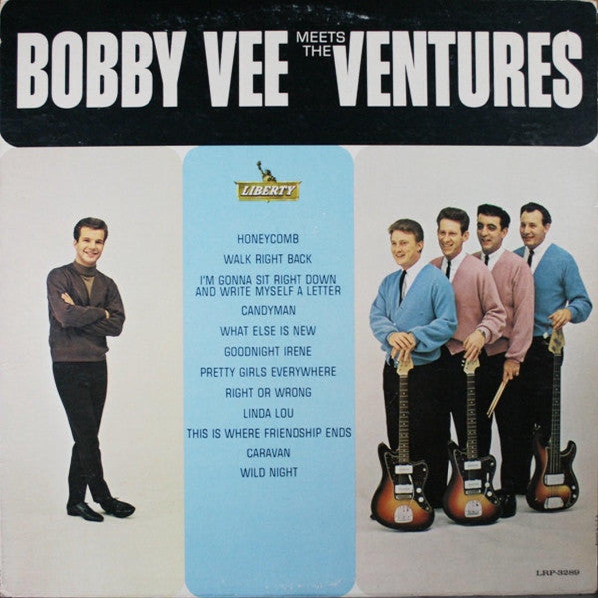 The Ventures / Bobby Vee Bobby Vee Meets The Ventures LP