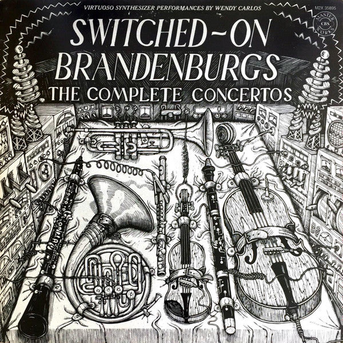 Wendy Carlos  Switched-On Brandenburgs (The Complete Concertos) 2LP
