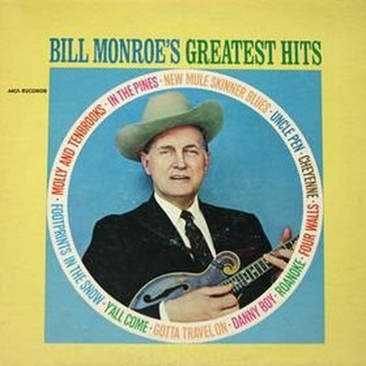 Bill Monroe  Bill Monroe's Greatest Hits LP