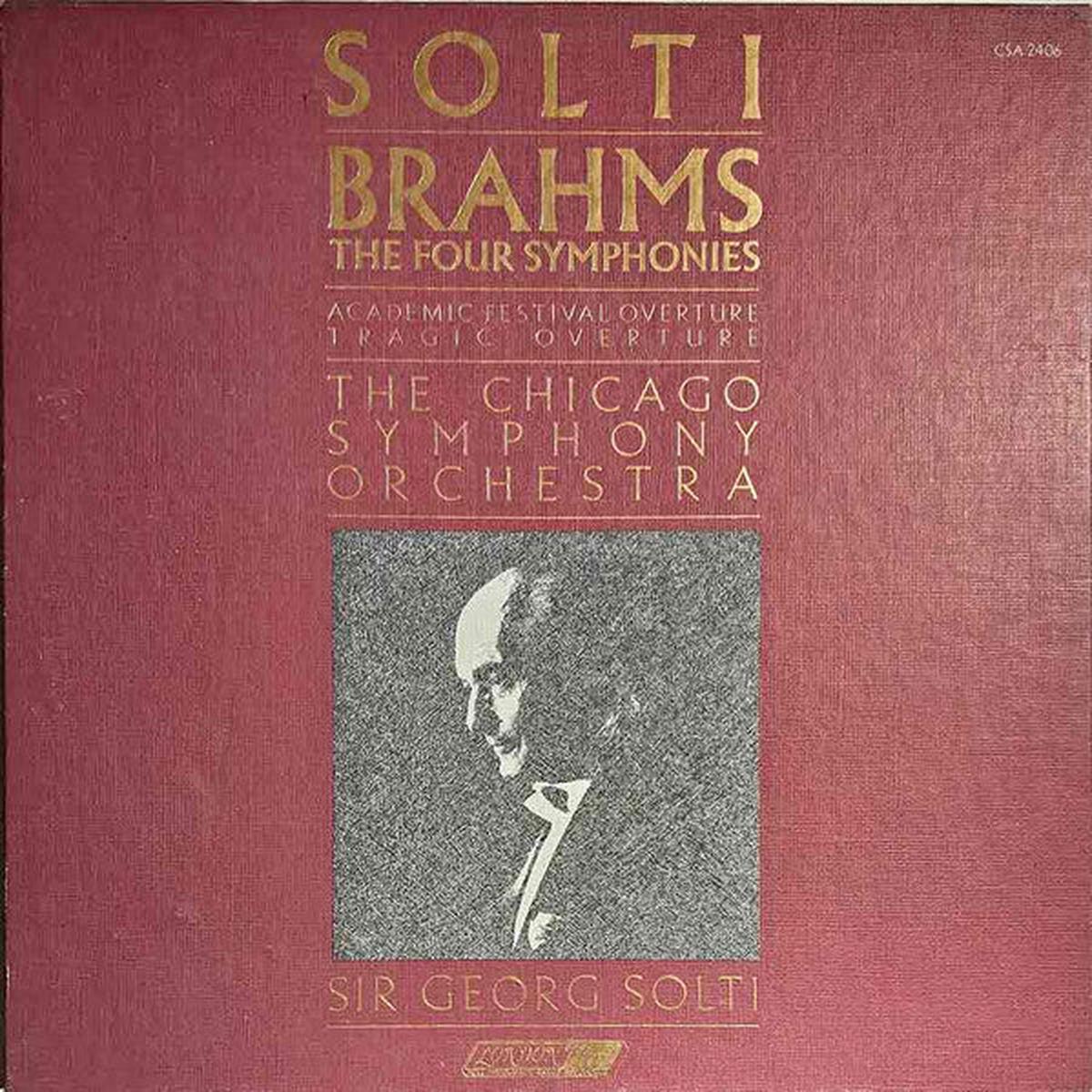 Brahms / Sir Georg Solti - The Four Symphonies (4 LP)