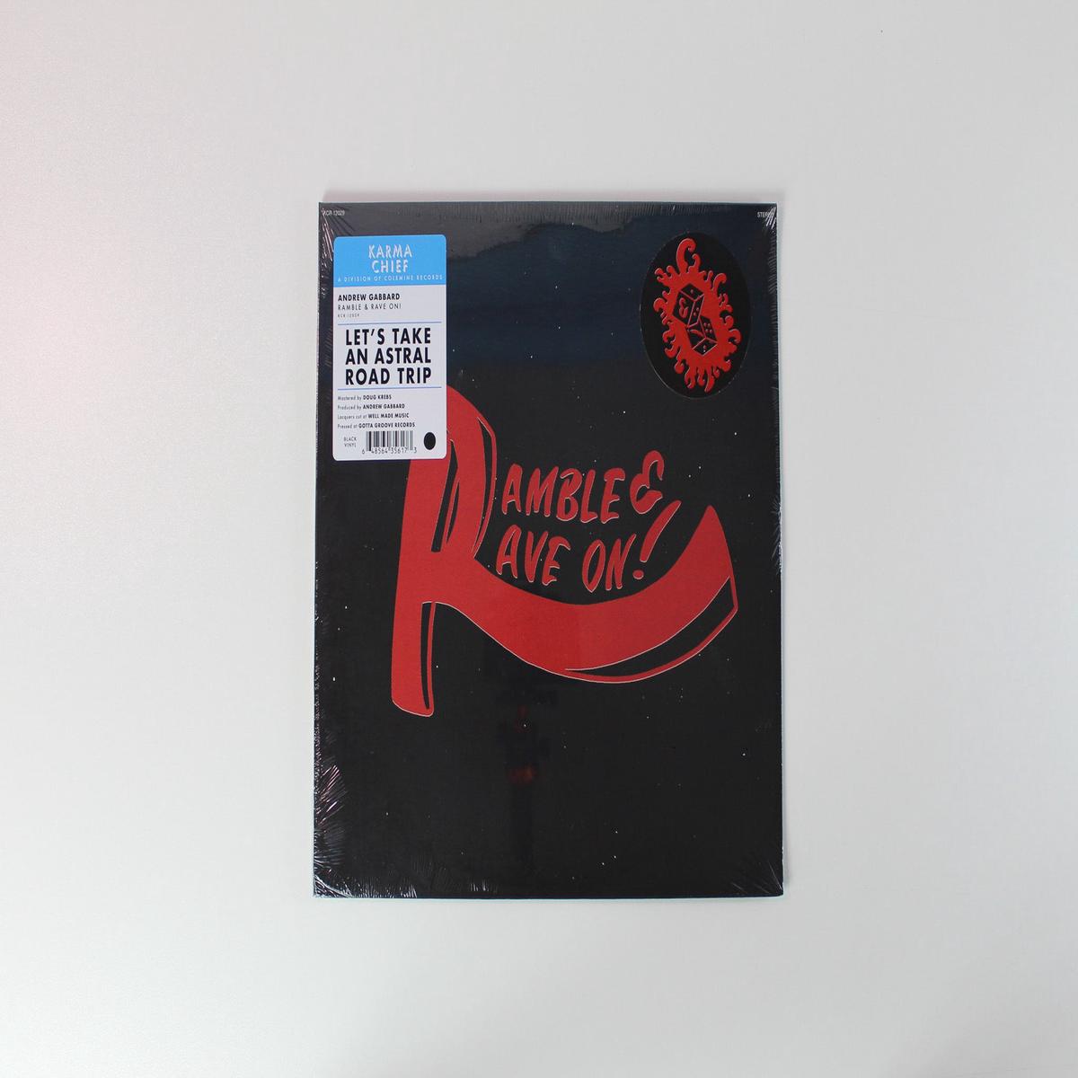 Andrew Gabbard - Ramble Rave On on Karma Chief Records - Sealed