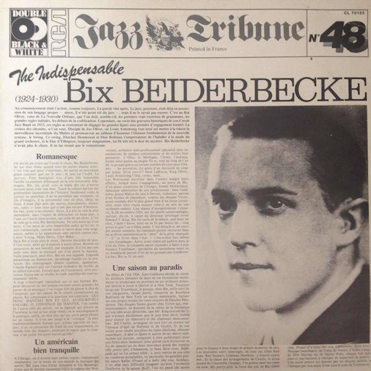 Bix Beiderbecke The Indispensible Bix Beiderbecke 1924-1930 2LP