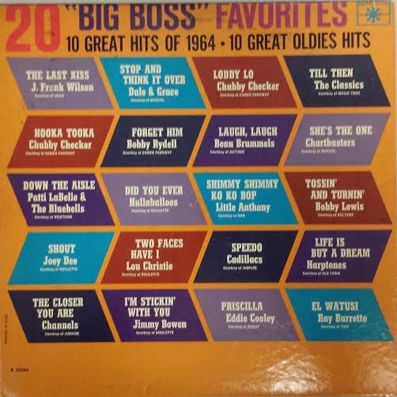 Various - 20 "Big Boss" Favorites (10 Great Hits of 1964 10 Great Oldies Hits)