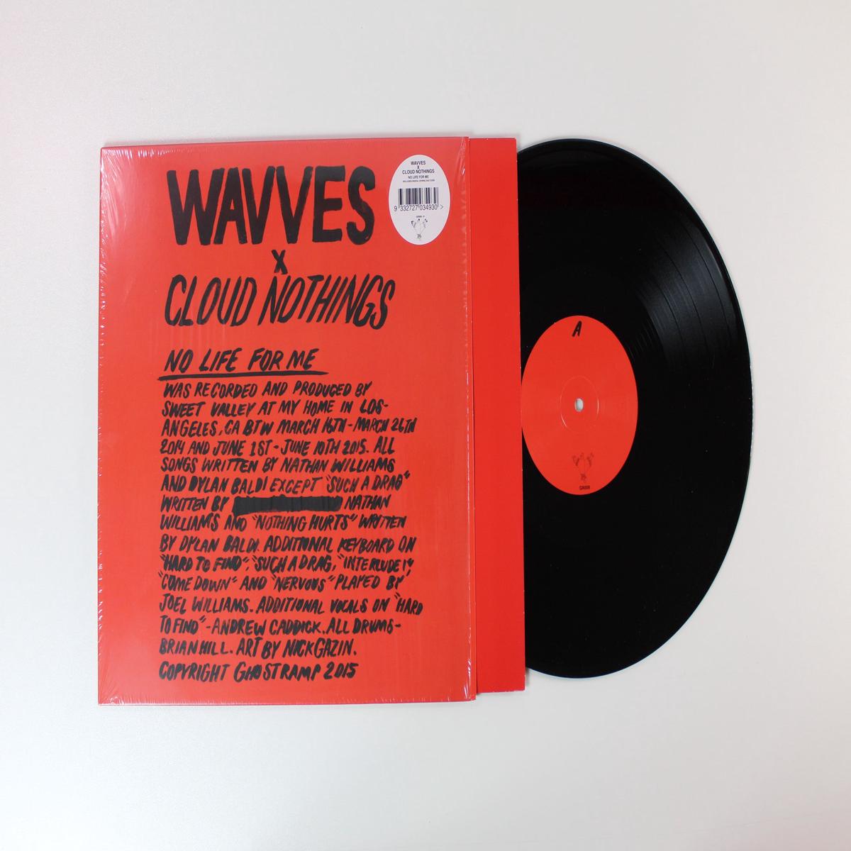 Wavves Cloud Nothings - No Life For Me on Ghost Ramp Ltd Edition