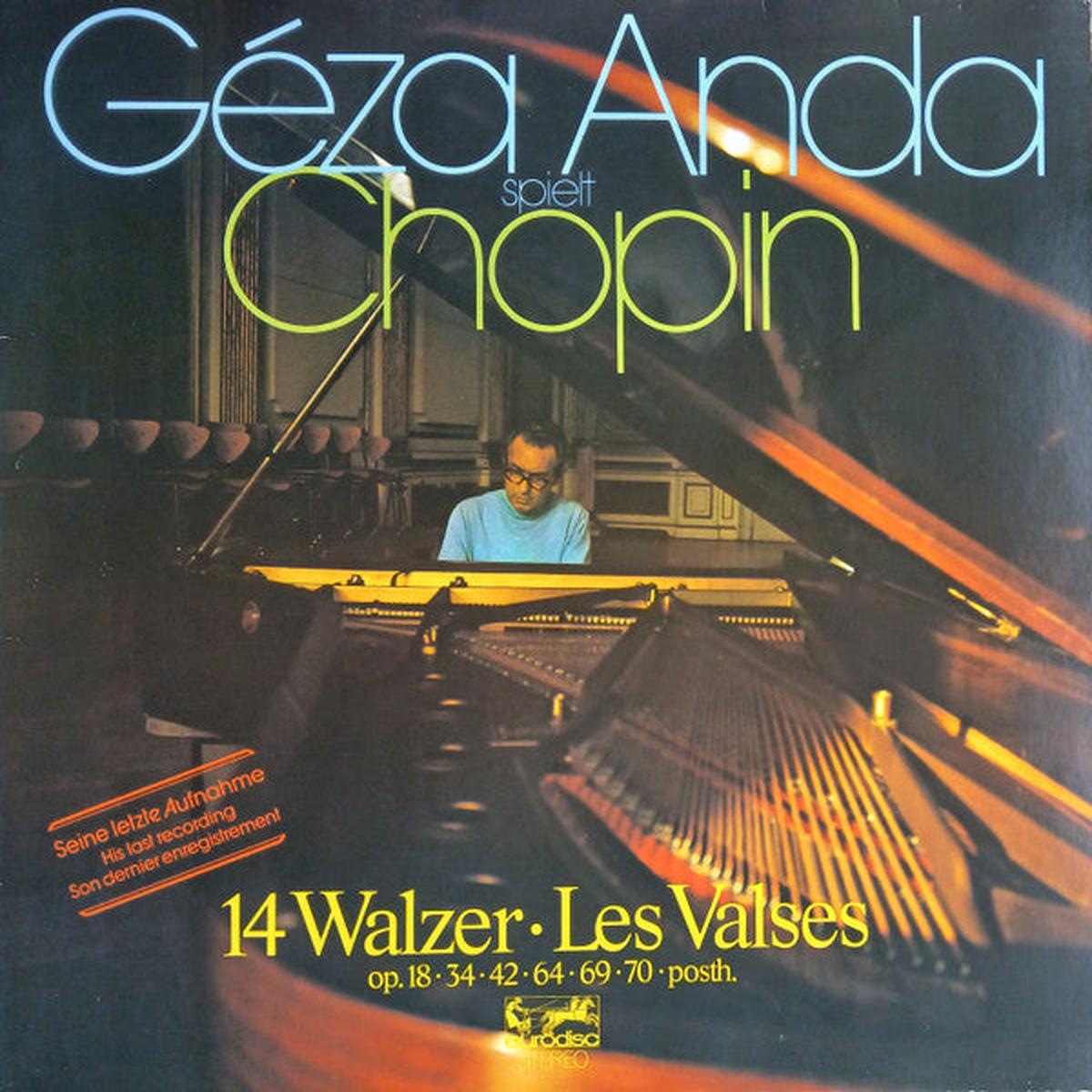 Chopin / Geza Anda - 14 Walzer - Les Valses LP