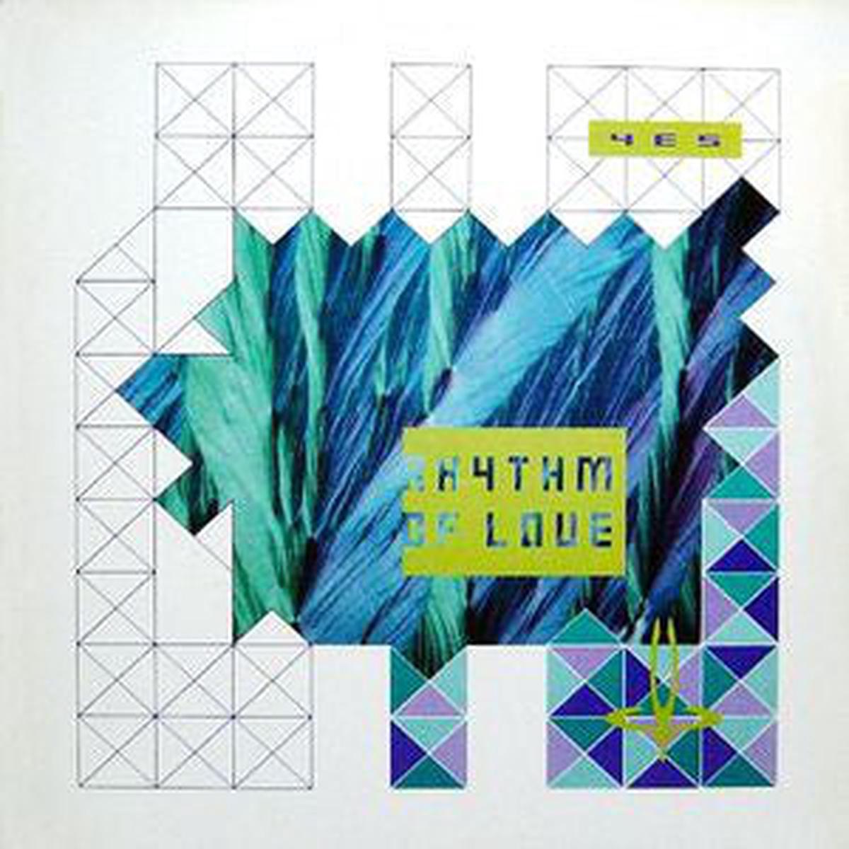 Yes Rhythm Of Love - 1987- Synth-pop, Prog Rock (vinyl)