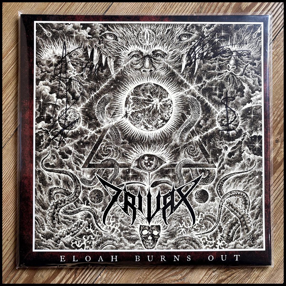 TRIVAX: Eloah Burns Out double LP (2 x black vinyl, insert) *signed by band*