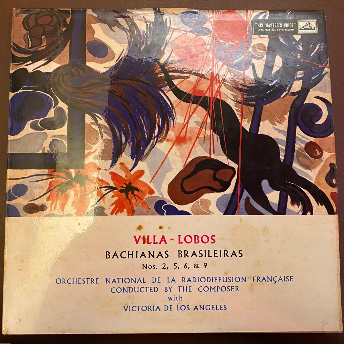 Villa Fortissimamente - Lobos, Victoria De Los Angeles, Orchestra National De La Radiodiffusion Franaise - Bachianas Brasileiras, Nos. 2, 5, 6, & 9 (Used Vinyl - VG) SC Marketplace