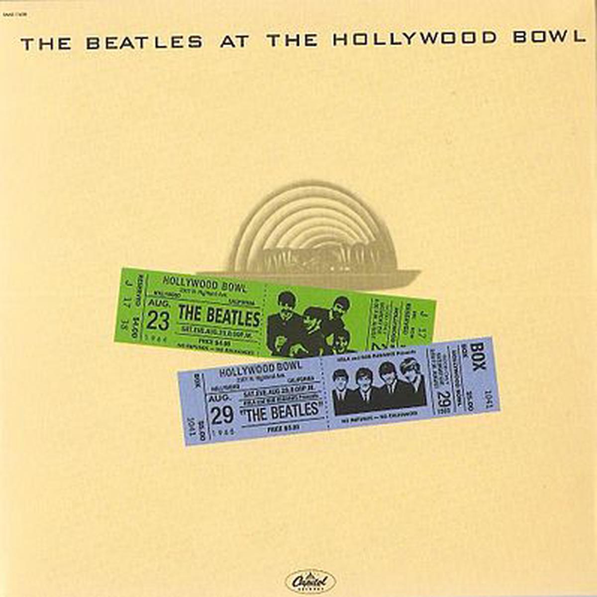 Beatles , The - At The Hollywood Bowl -1977- Beat, Rock & Roll (vinyl) Paper off front cover