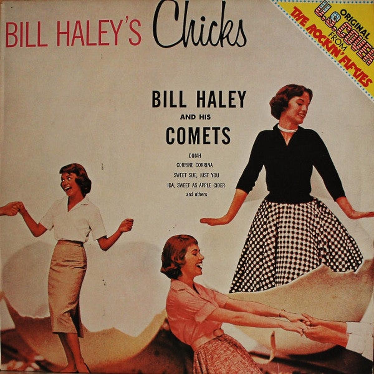 Bill Haley And His Comets Bill Haley's Chicks - 1977-Rockabilly, Rock & Roll (Vinyl)