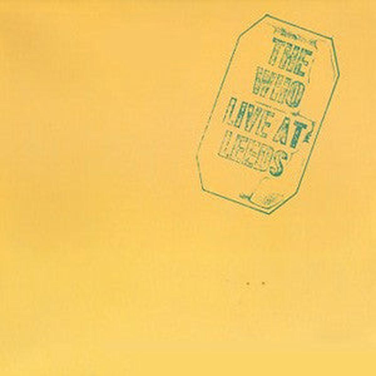 Who, The - LIVE at LEEDS - Decca DL 79175 - 9 of 12 inserts - FIRST US PRESSING (VERY RARE!)