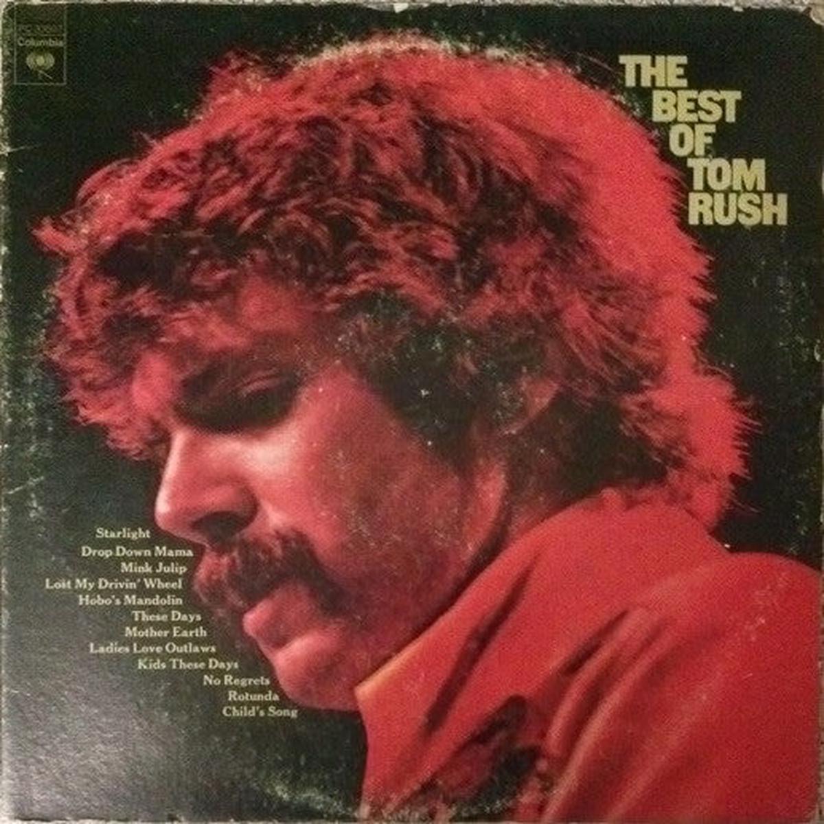 Tom Rush  The Best Of Tom Rush -1975 Blues Folk Rock (vinyl)