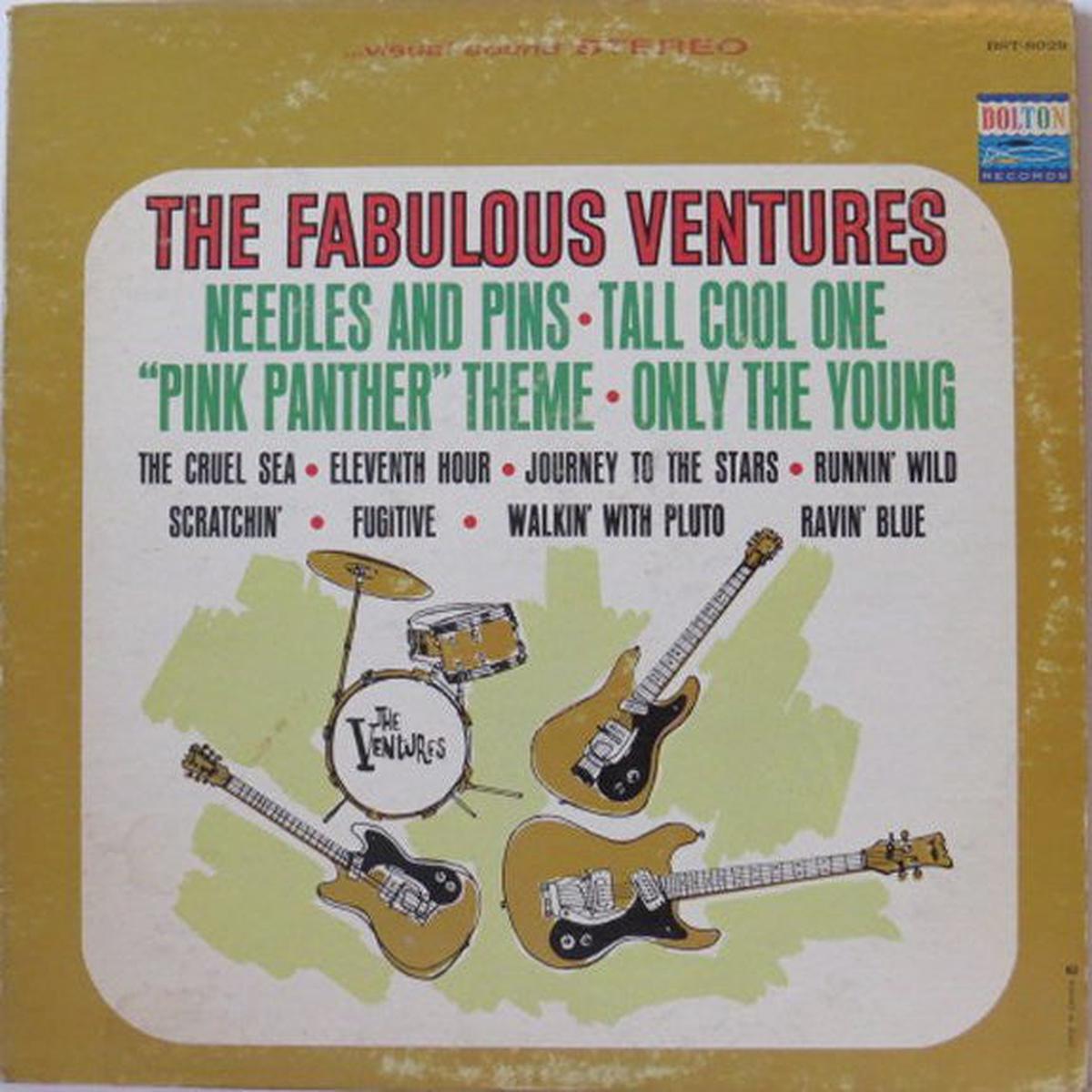 The Ventures The Fabulous Ventures -1964- Surf Rock (Rare Vinyl)