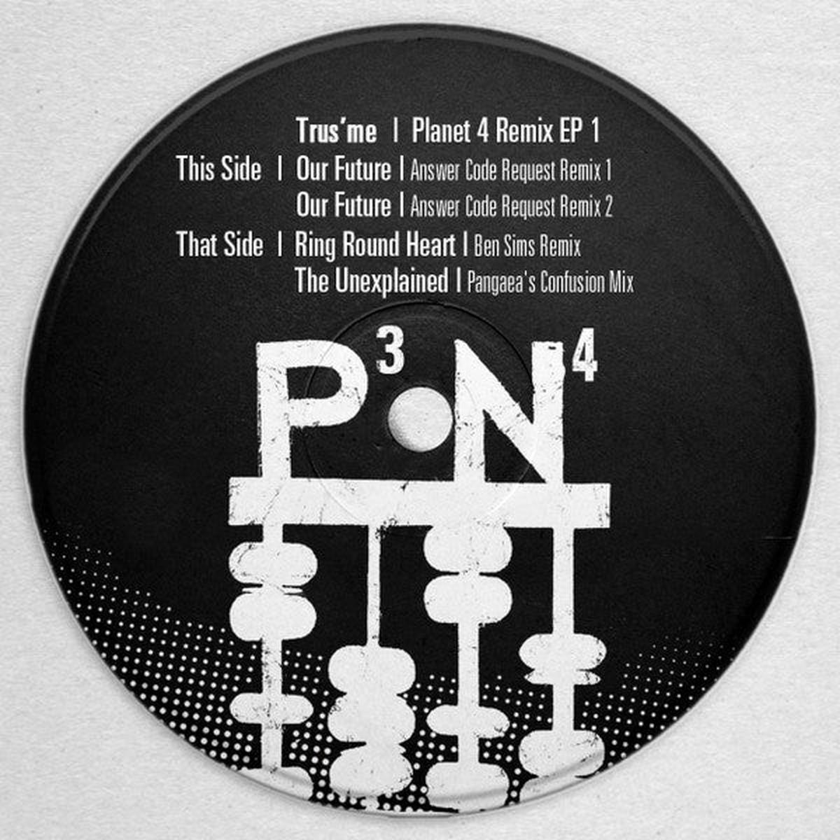 TRUS'ME, ANSWER CODE REQUEST, BEN SIMS, PANGAEA PLANET 4 REMIX EP 1