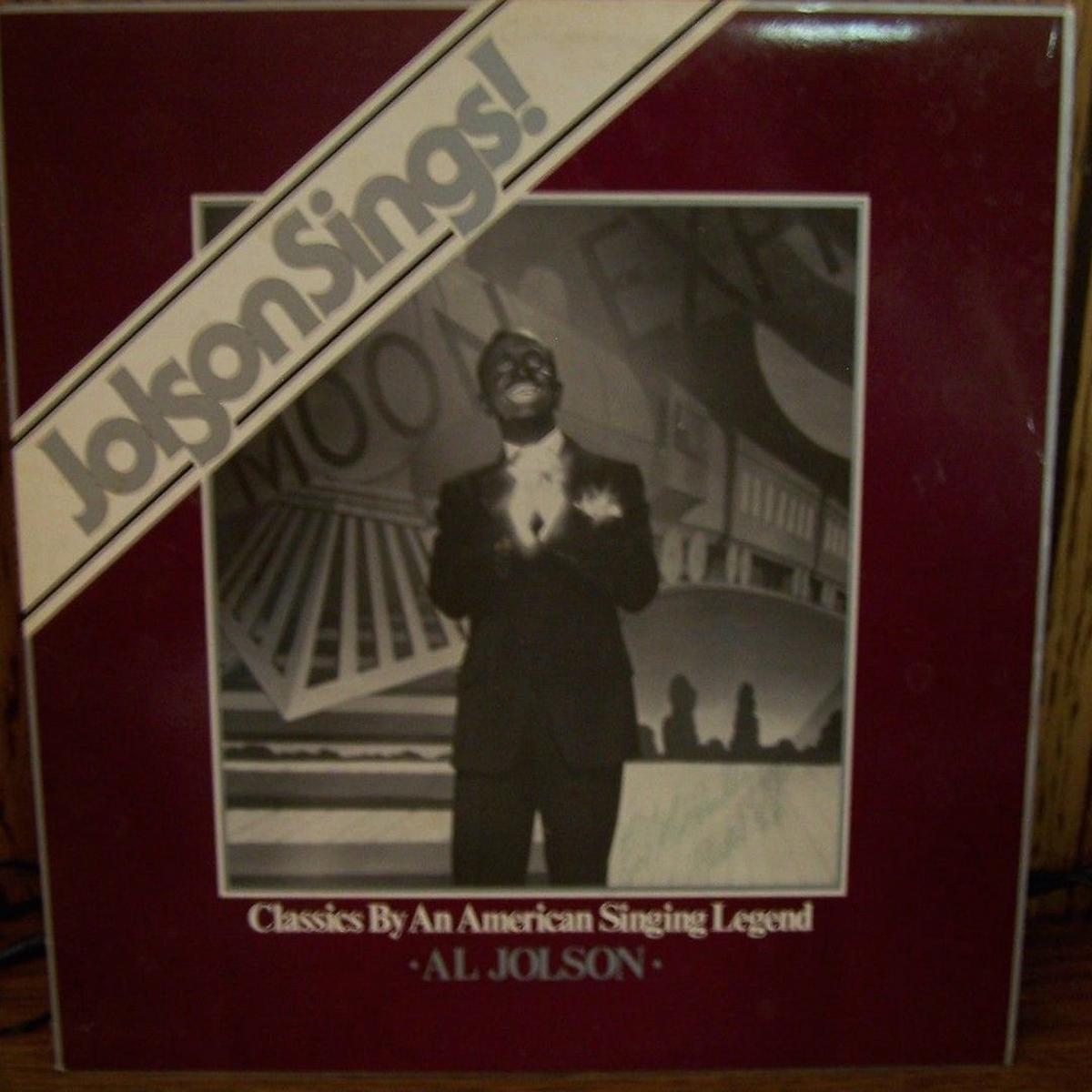Al Jolson "Jolson Sings!" Classics By An American Singing Legend -a982-Jazz Style: Dixieland (vinyl)