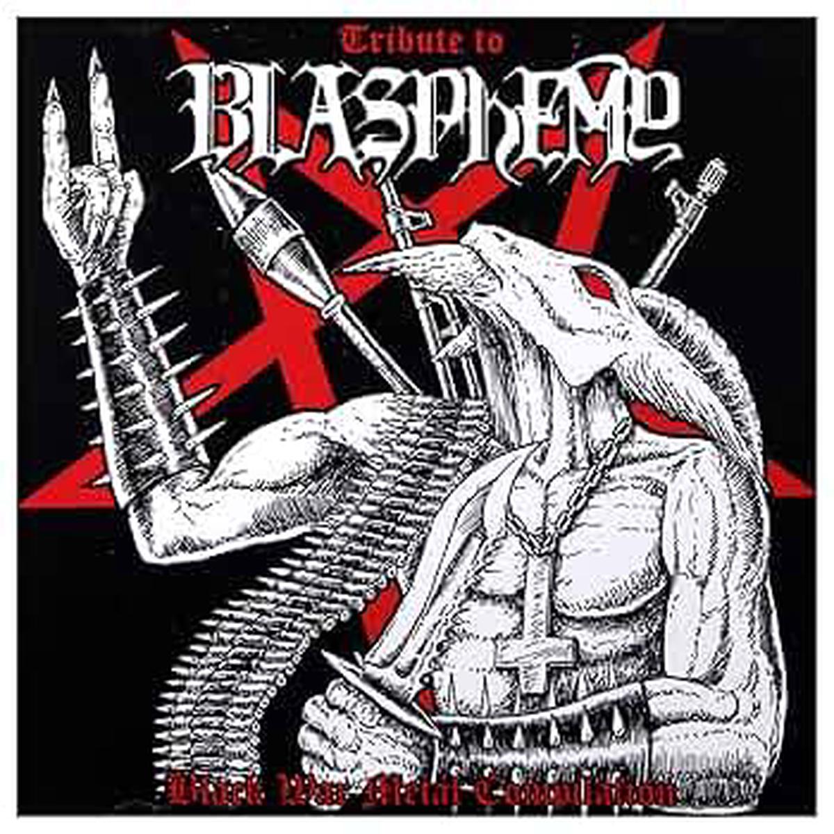 TRIBUTE TO BLASPHEMY LP (vinyl featuring Black Witchery, Impiety, Perdition Temple etc) *new*