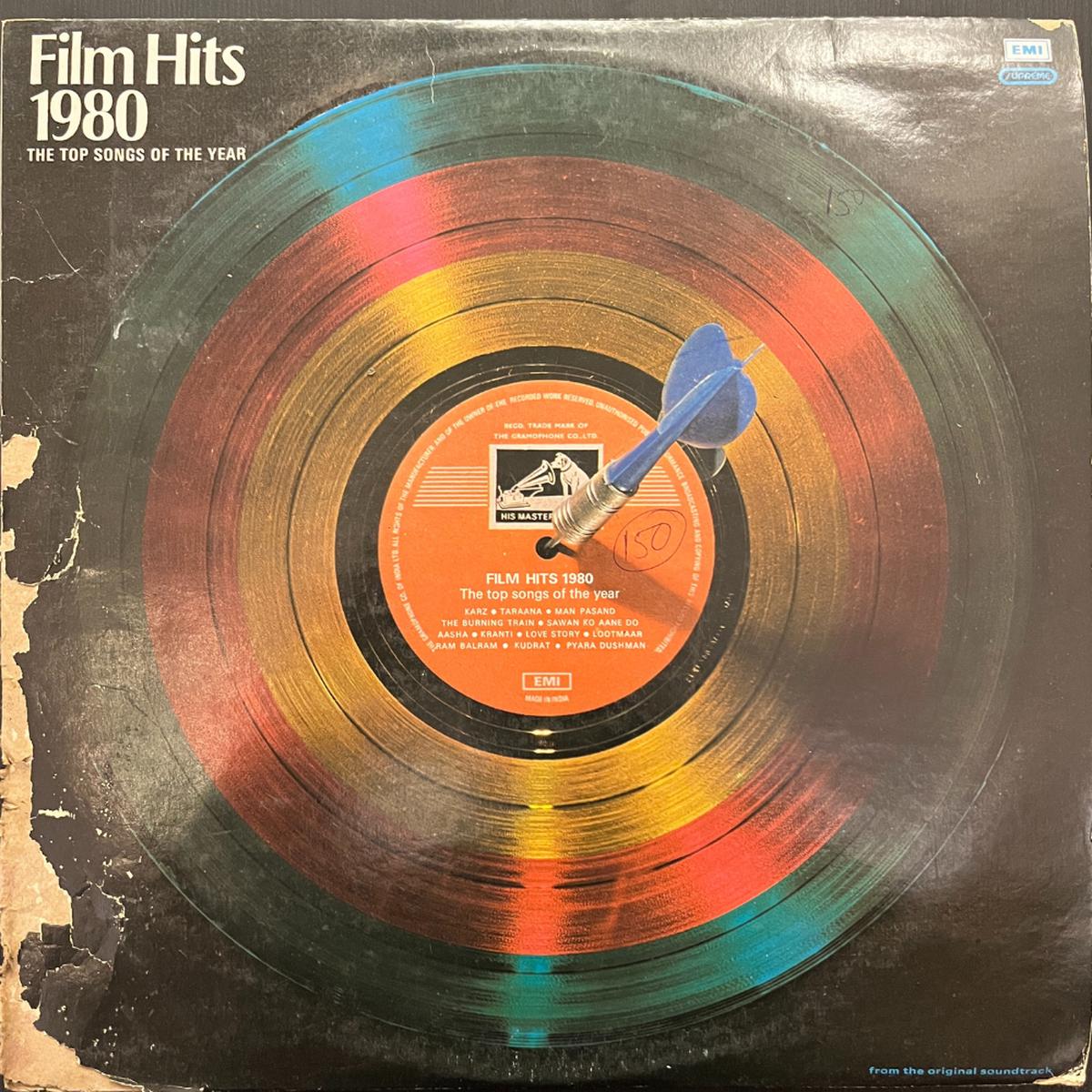Various Film Hits 1980 (Used Vinyl - VG+) JB Marketplace