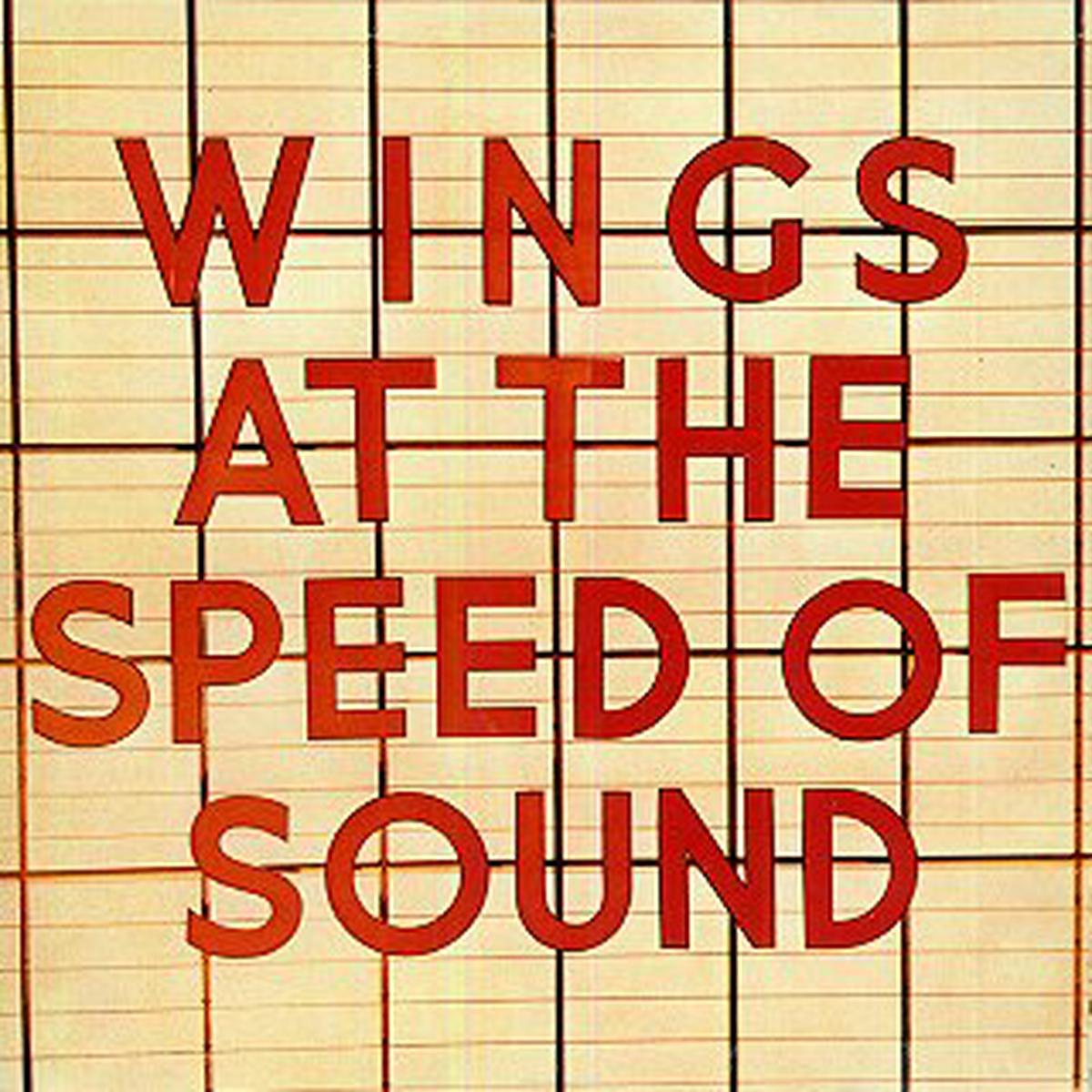 Wings  Wings At The Speed Of Sound -1975 pop rock (vinyl)