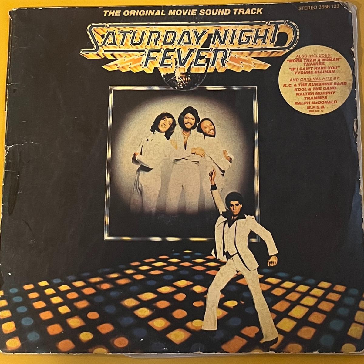 Various Artists - Saturday Night Fever (The Original Movie Sound Track) (Indian Pressing) ( (Used Vinyl - VG) NJ Marketplace