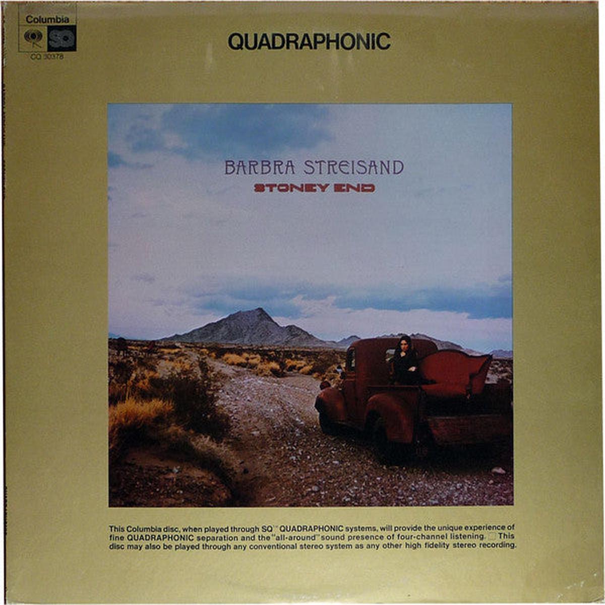 Barbra Streisand Stoney End - 1972-Soft Rock, Vocal, Ballad (Vinyl)