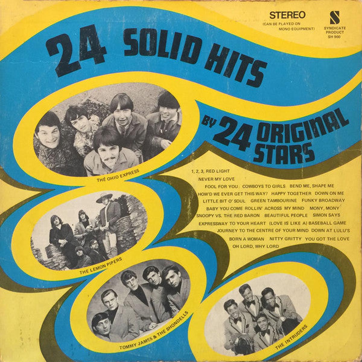 Various  24 Solid Hits  1970  Psychedelic Pop/Soul (rare vinyl)
