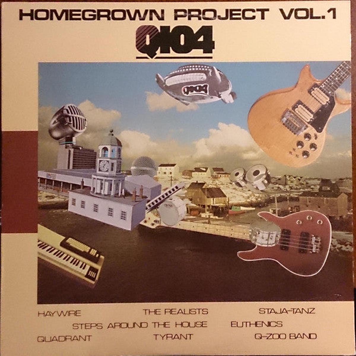 Various Artists Homegrown Project Vol. 1 (Rock / Local Compilation, Vinyl LP) Q104