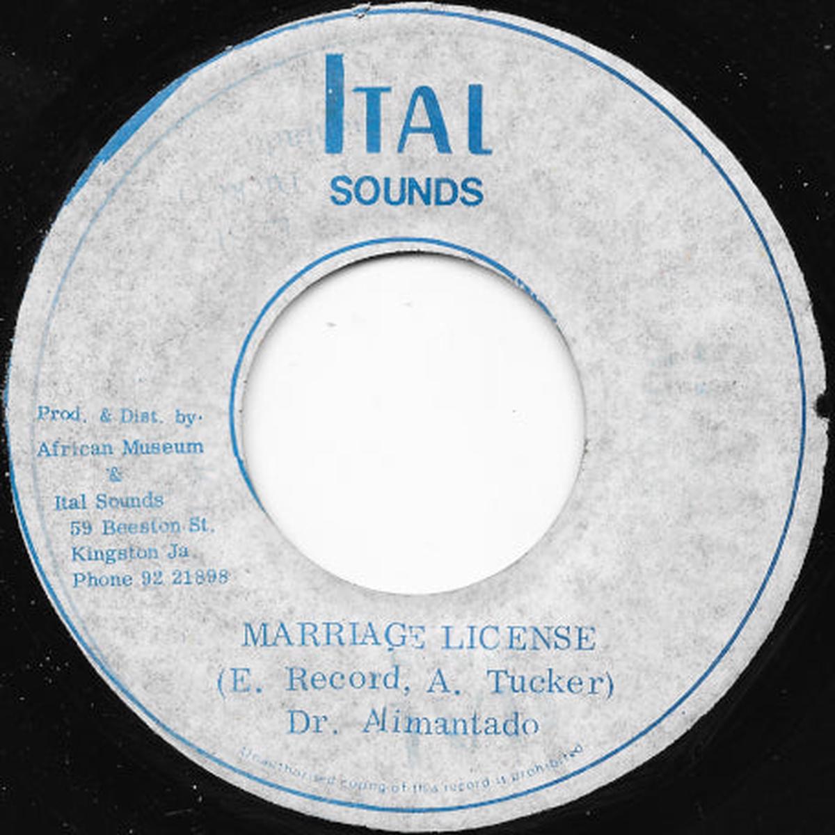Marriage License / Ver