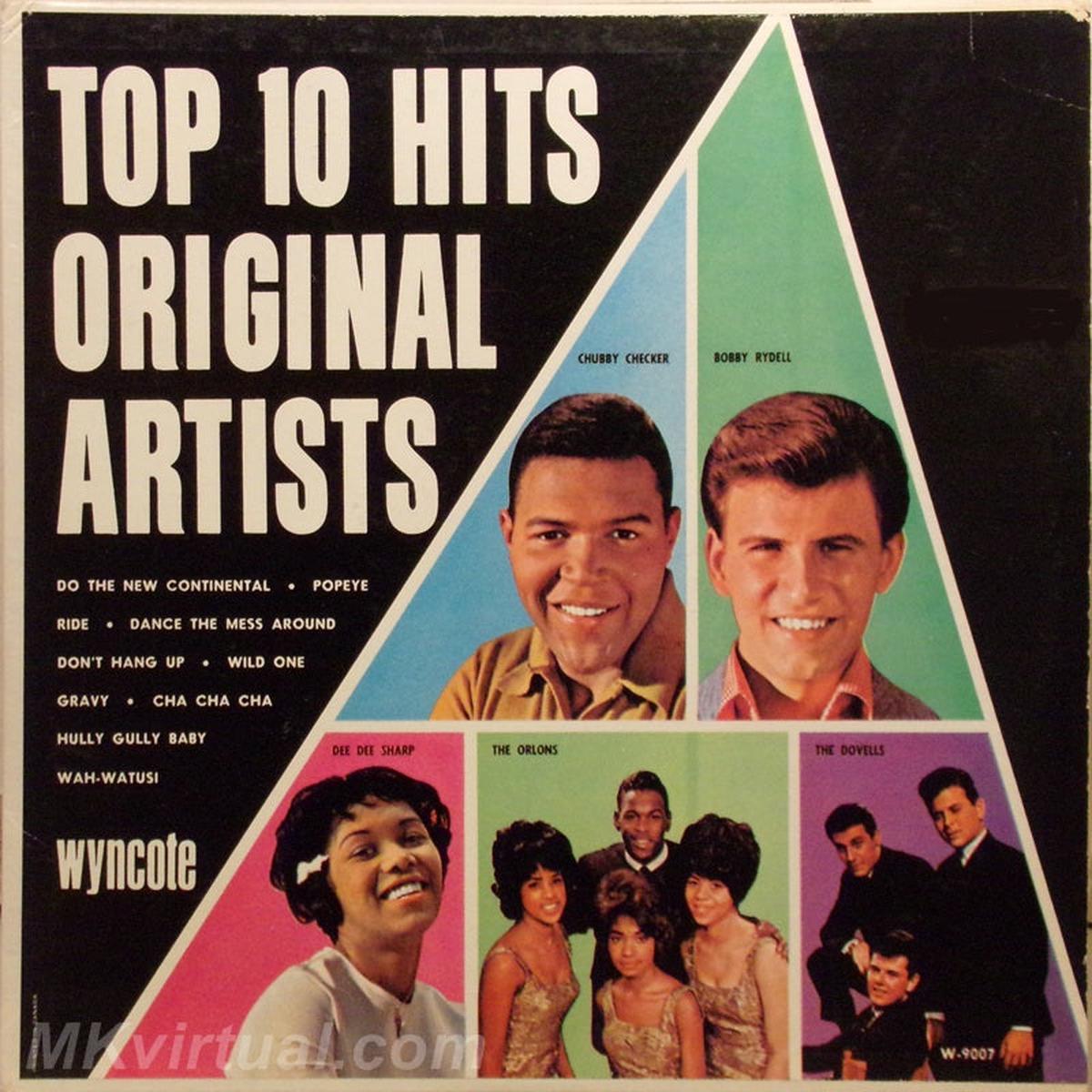 Top 10 Hits By Original Artists -1964-  Rock & Roll, Rhythm & Blues, Pop Rock, Doo Wop (Vinyl)
