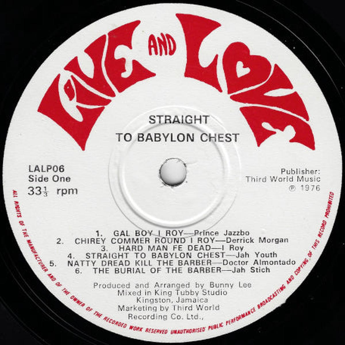 Straight To Babylon Chest
