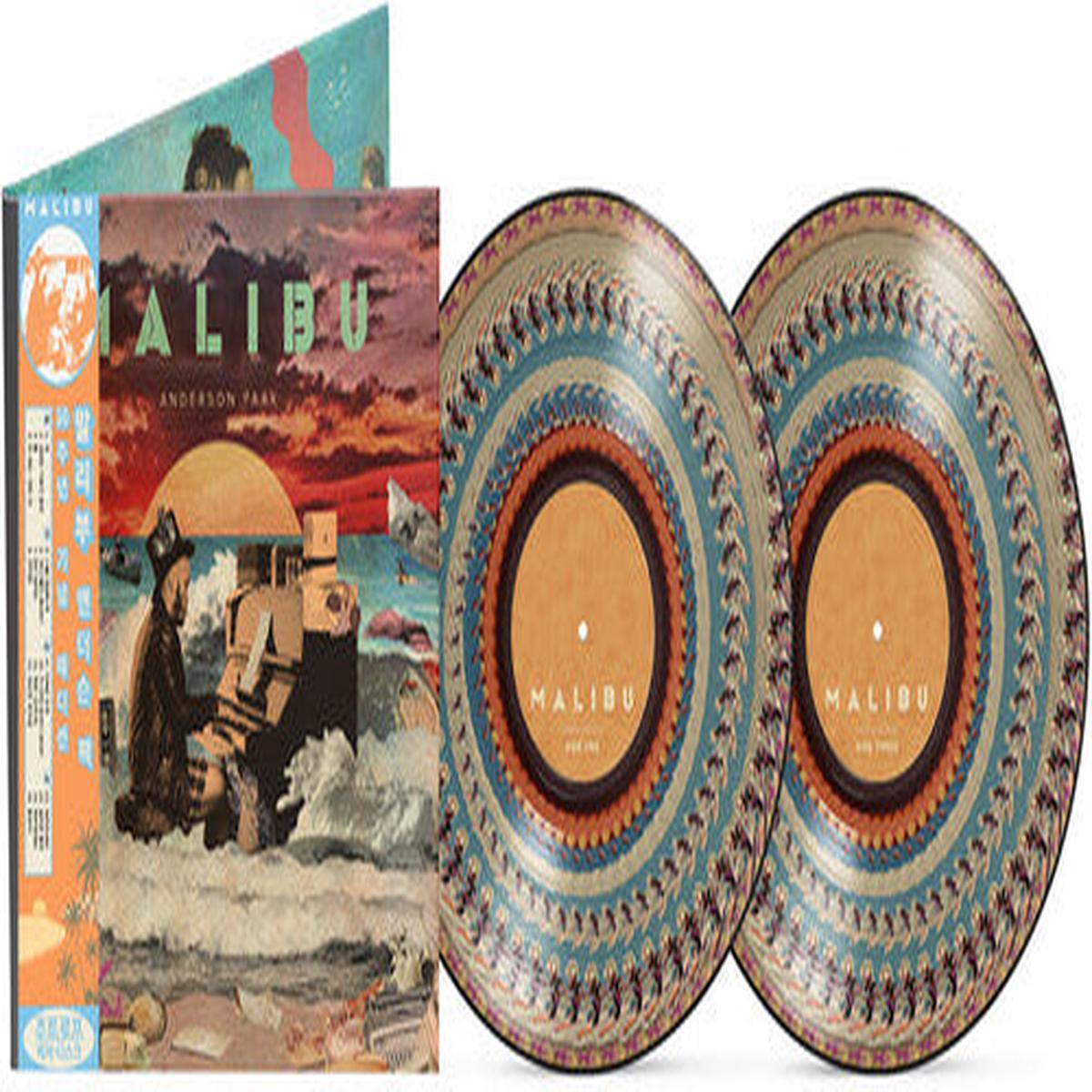 Anderson Paak - Malibu 2LP (10 Year Anniversary Edition, Zoetrope Picture Disc Vinyl, Limited Edition, Gatefold LP Jacket)