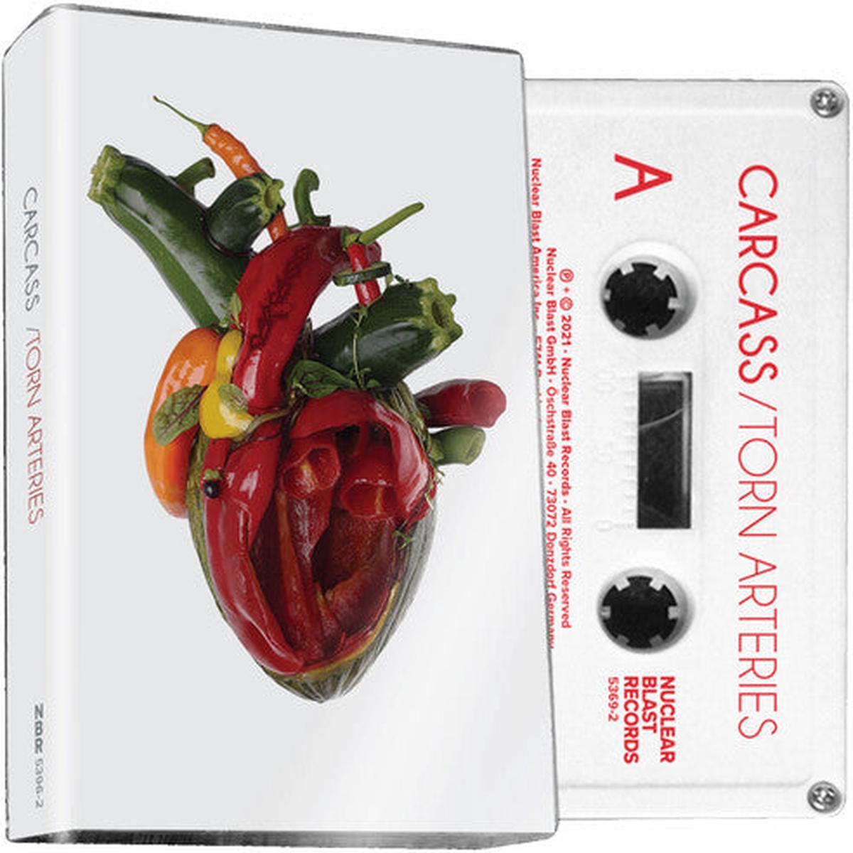 Carcass - Torn Arteries (Colored Cassette, White)