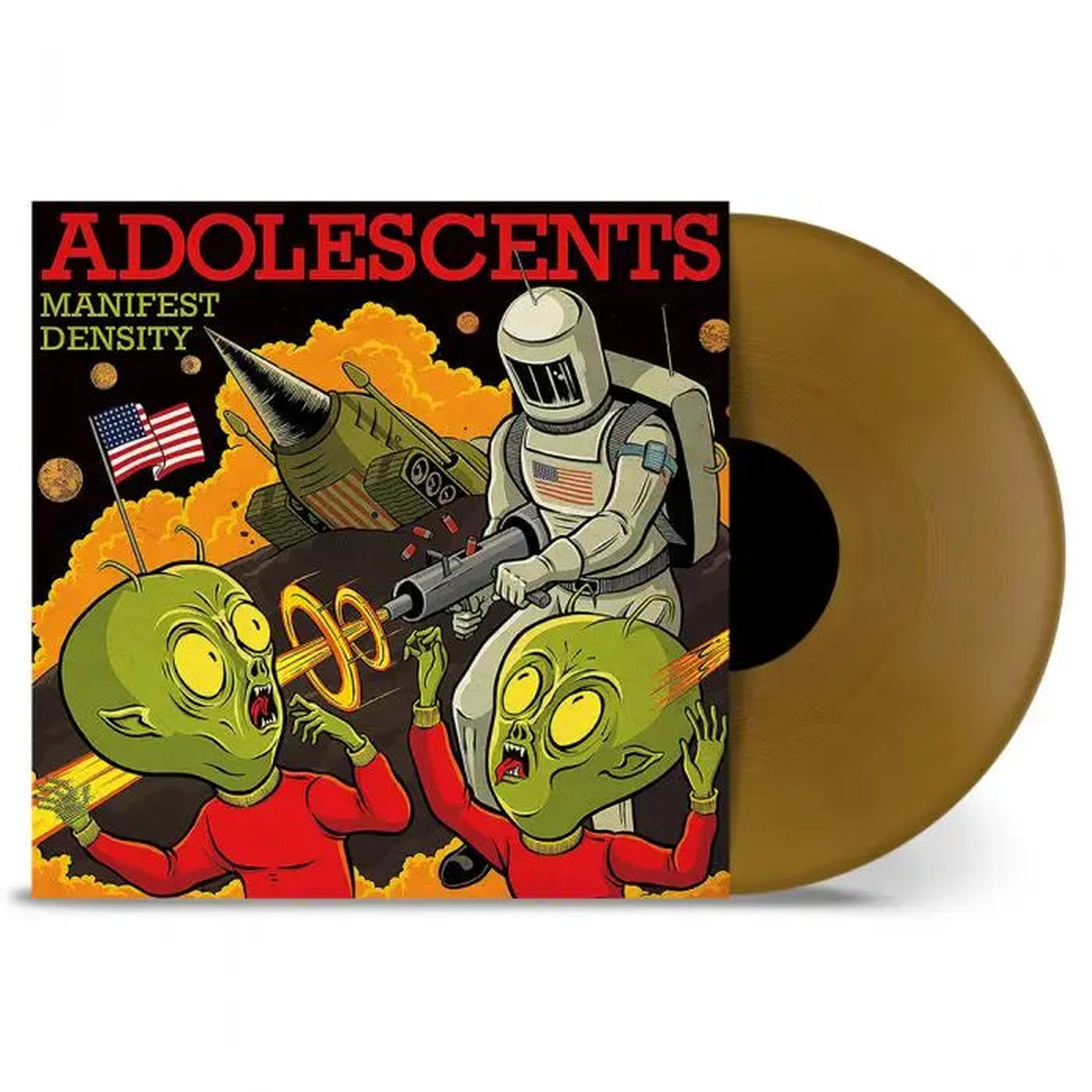 Adolescents Manifest Density LP (180g, Gold Vinyl)