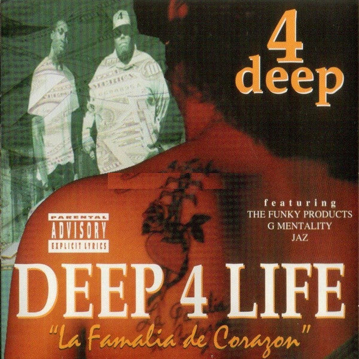 4 Deep  Deep 4 Life CD VG+/VG+