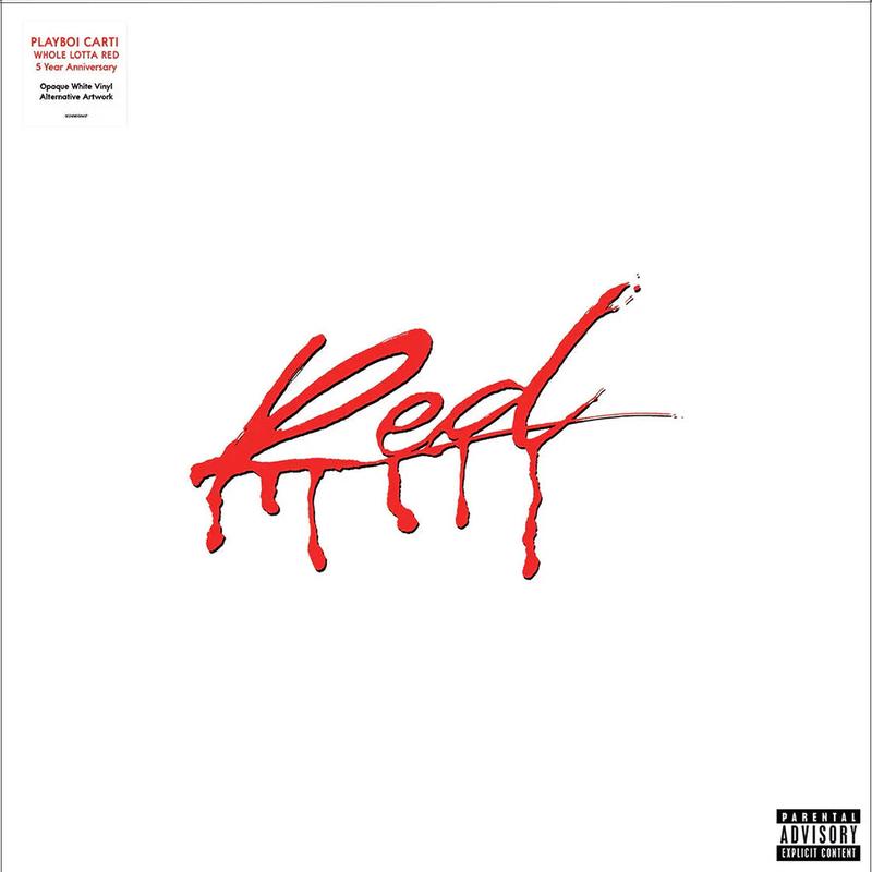 Whole Lotta Red (5th Anniversary Edition) (Rain Cloud White VInyl) - Playboi Carti (Vinyl) (BD)