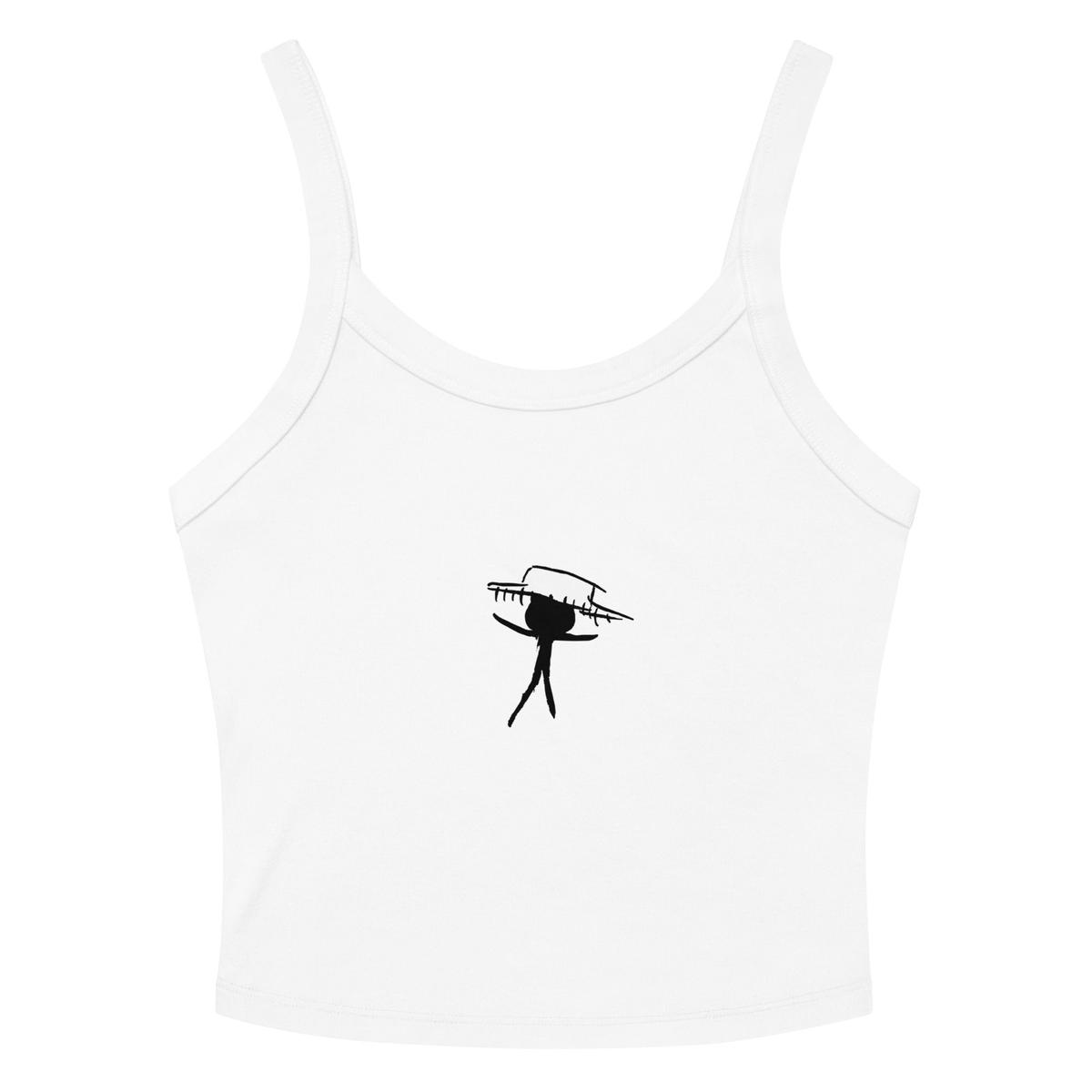 Stick Logo Tank Top (White) - S