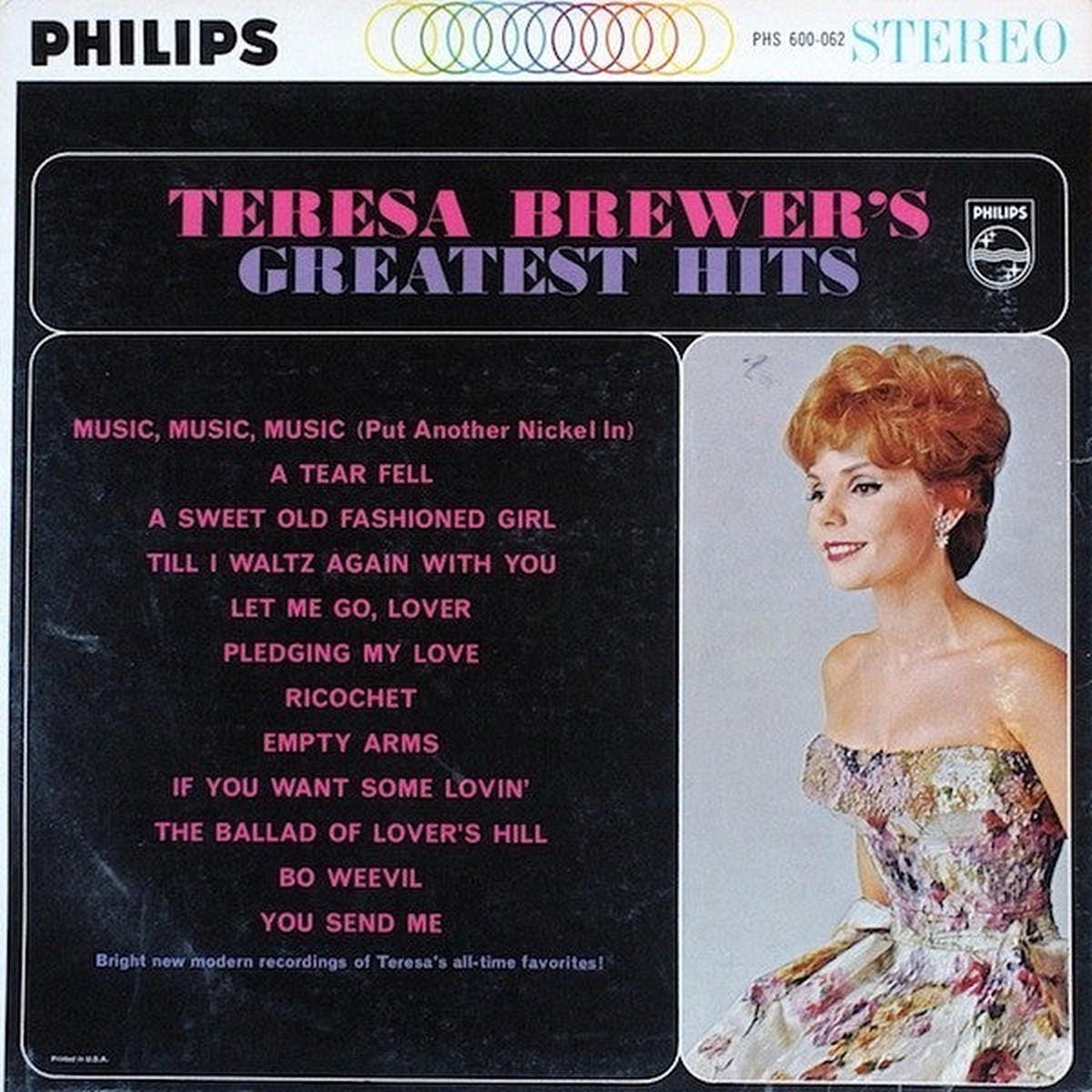 TERESA BREWER TERESA BREWER'S GREATEST HITS