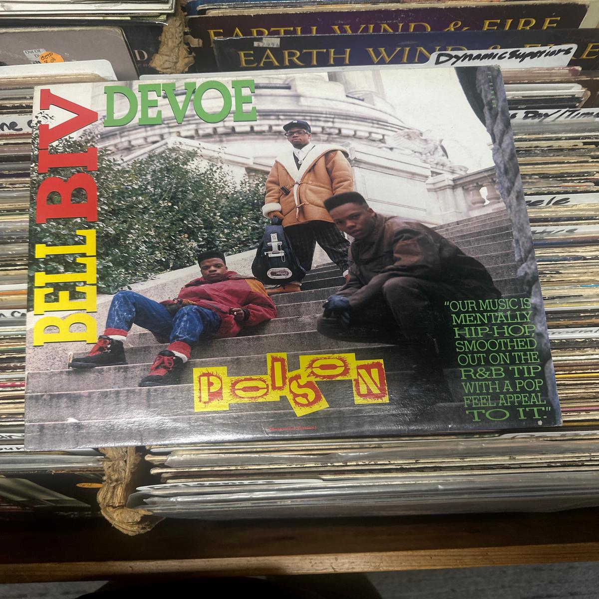 Bell Biv Devoe- Poison 12" Vinyl LP MCA-24003 VG+/VG+