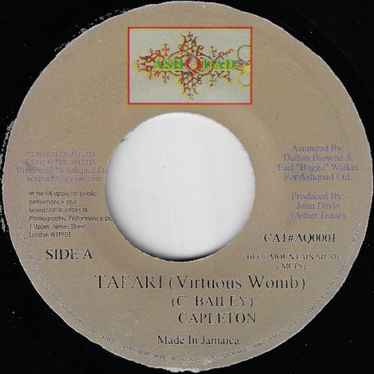 Tafari / Work Rhythm Dub
