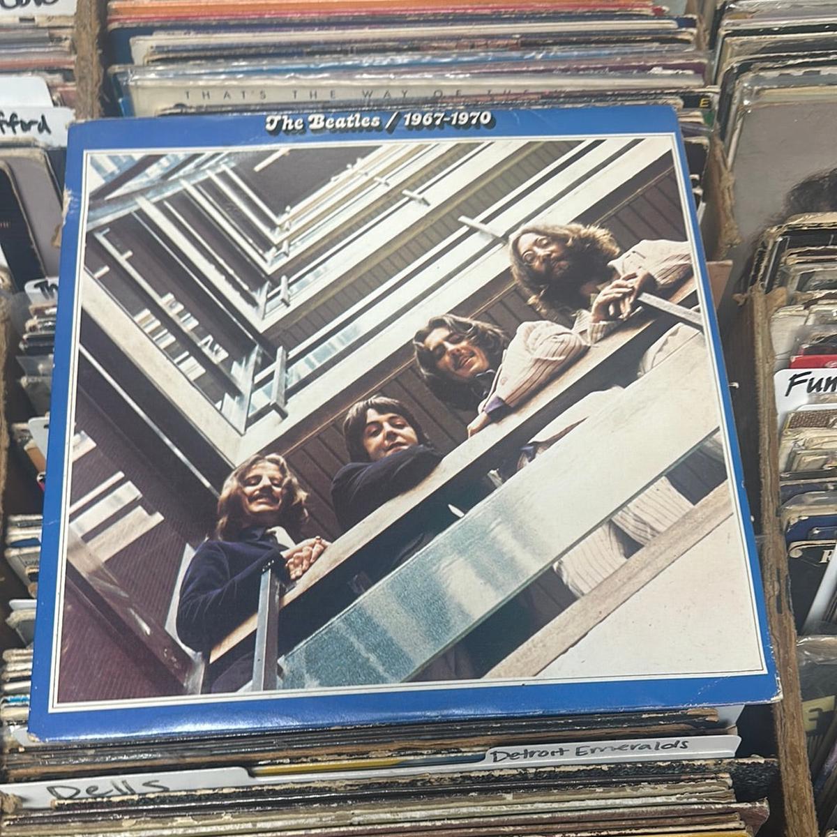 The Beatles  1967-1970 Limited Edition, Reissue, Stereo, Blue, Winchester Pressing Vinyl LP Excellent/VG