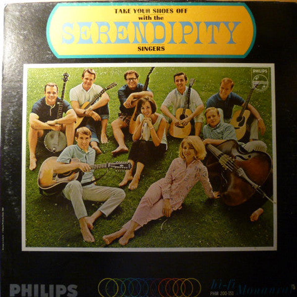 The Serendipity Singers  Take Your Shoes Off With The Serendipity Singers PHM 200-151 Vinyl Lp VG/VG+